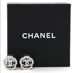 CHANEL Silver Earrings